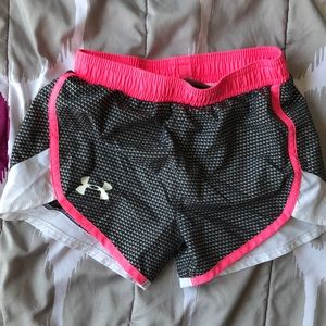 Under armour girl shorts